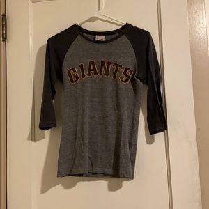 MLB Giants Brian Wilson baseball tee